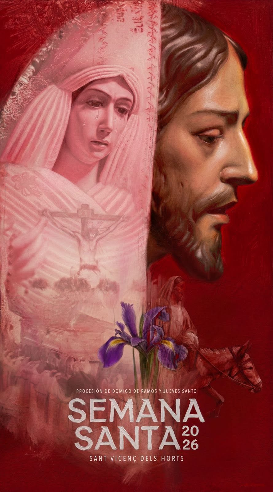 Cartel de Semana Santa en Sant Vicenç dels Horts 2026